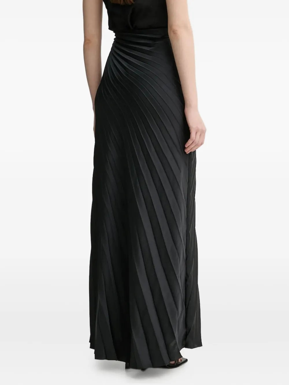 A.L.C.  pleated maxi skirt