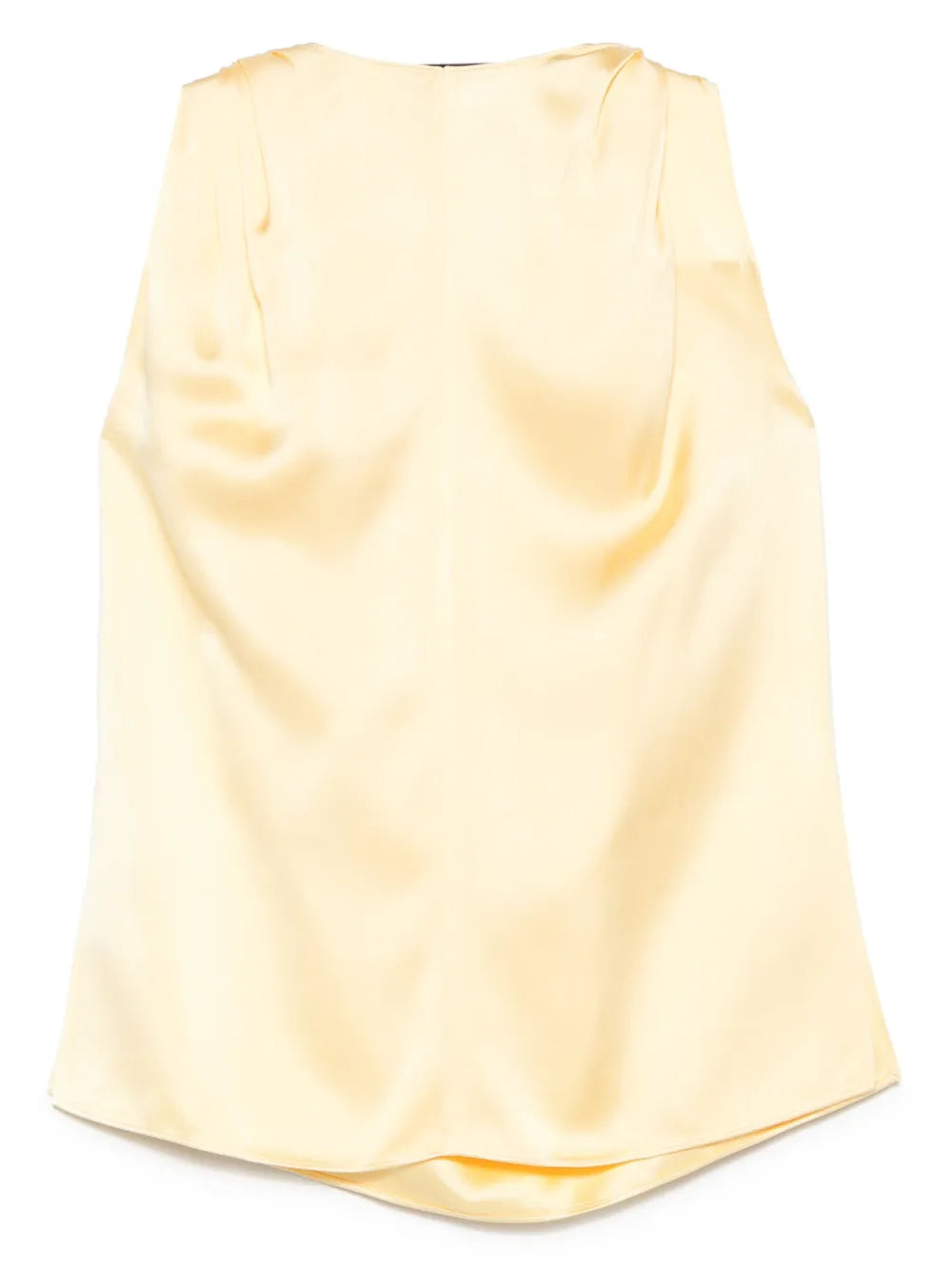 Another Tomorrow  twist-shoulder top