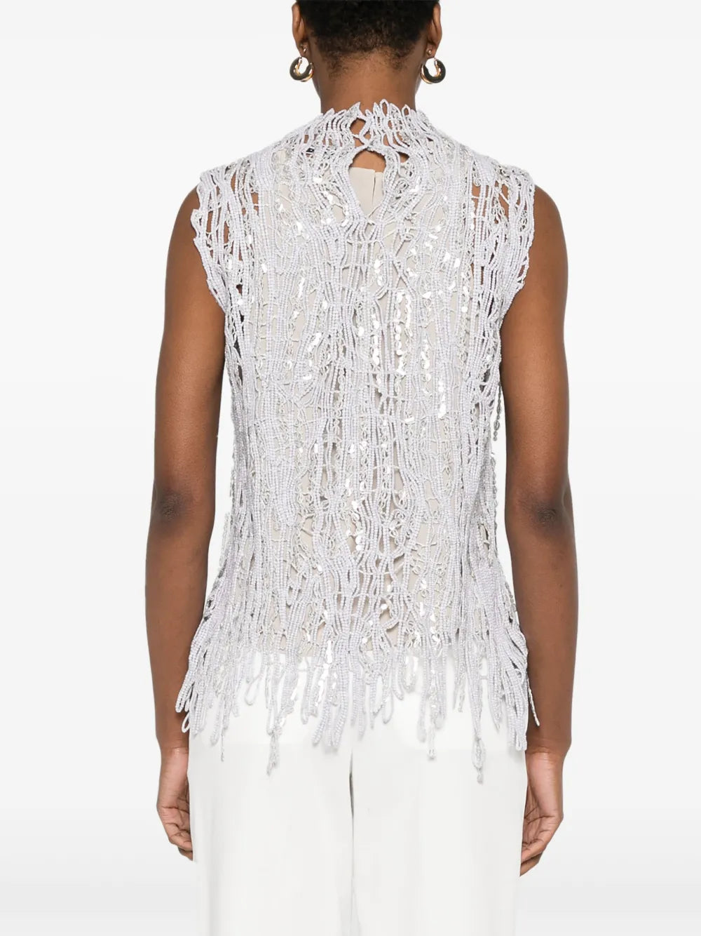 Brunello Cucinelli sequinned top - Image 4