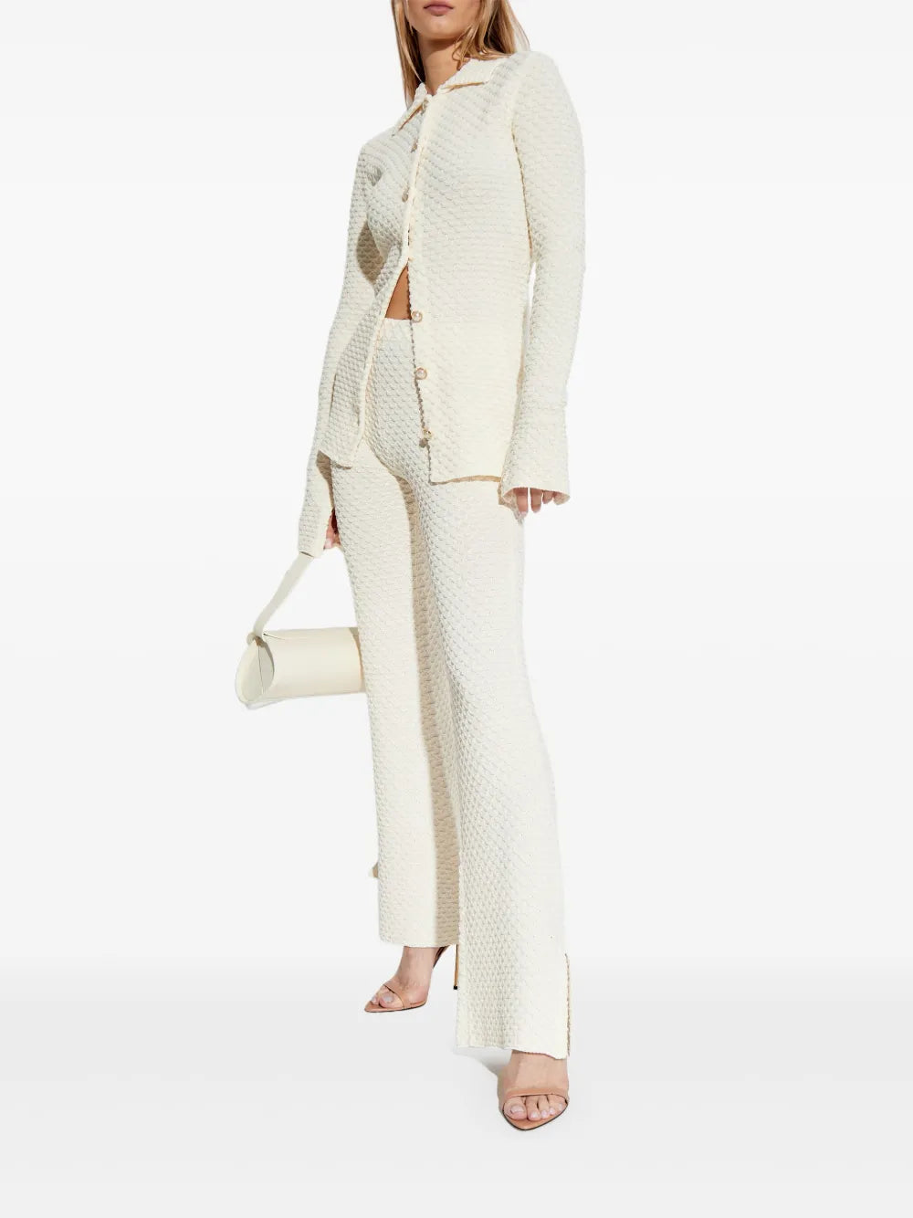 Casablanca textured knitted trousers