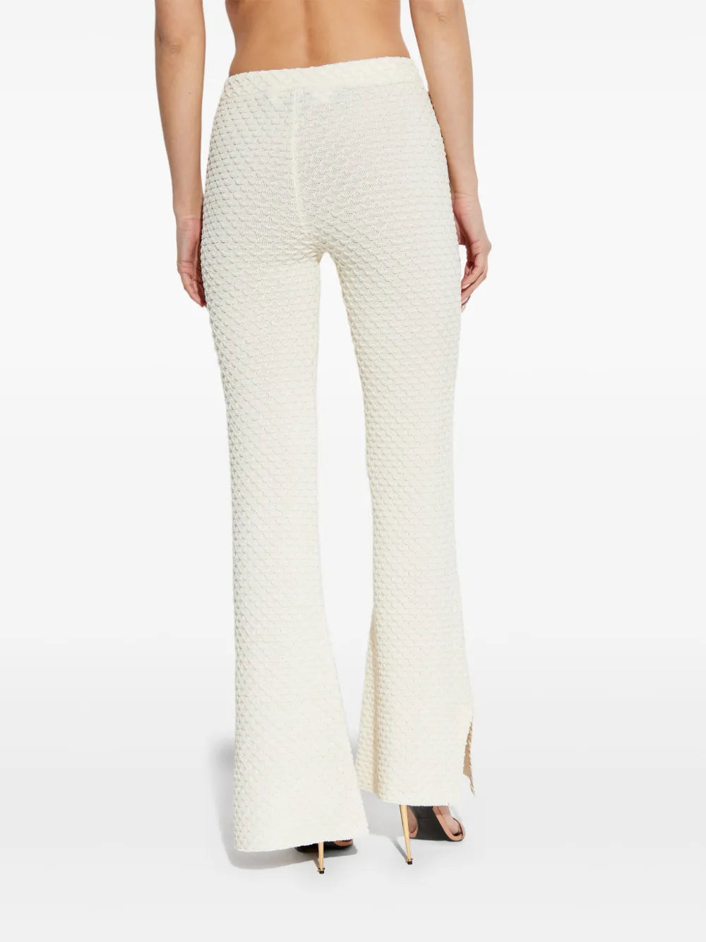 Casablanca textured knitted trousers