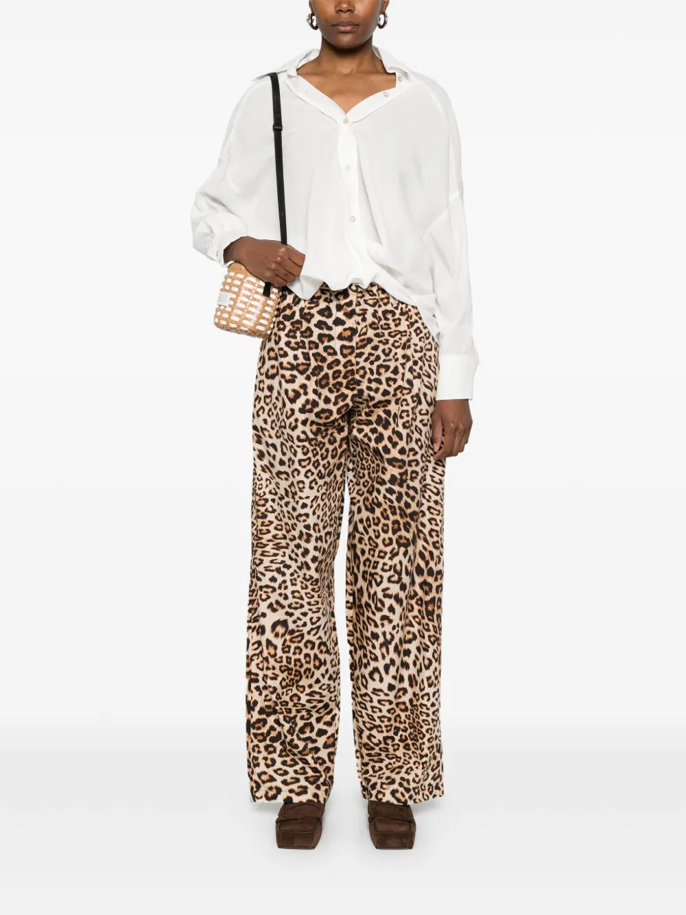 A Paper Kid twist-detail shirt