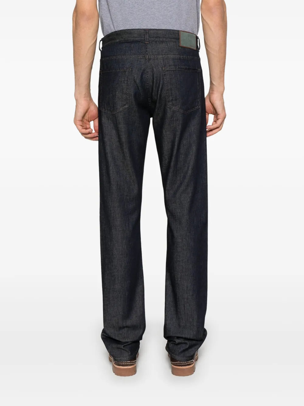 Canali tapered-leg jeans
