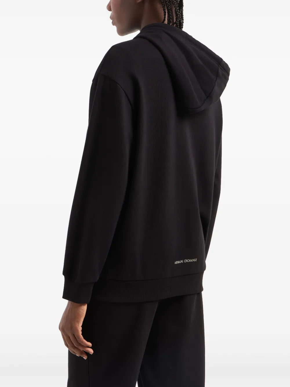 Armani Exchange  logo-print hoodie