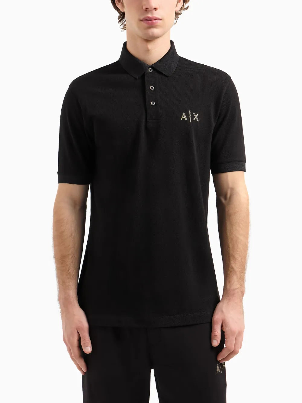 Armani Exchange  cotton polo shirt