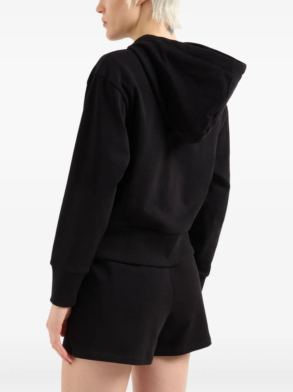 Armani Exchange  logo-print hoodie