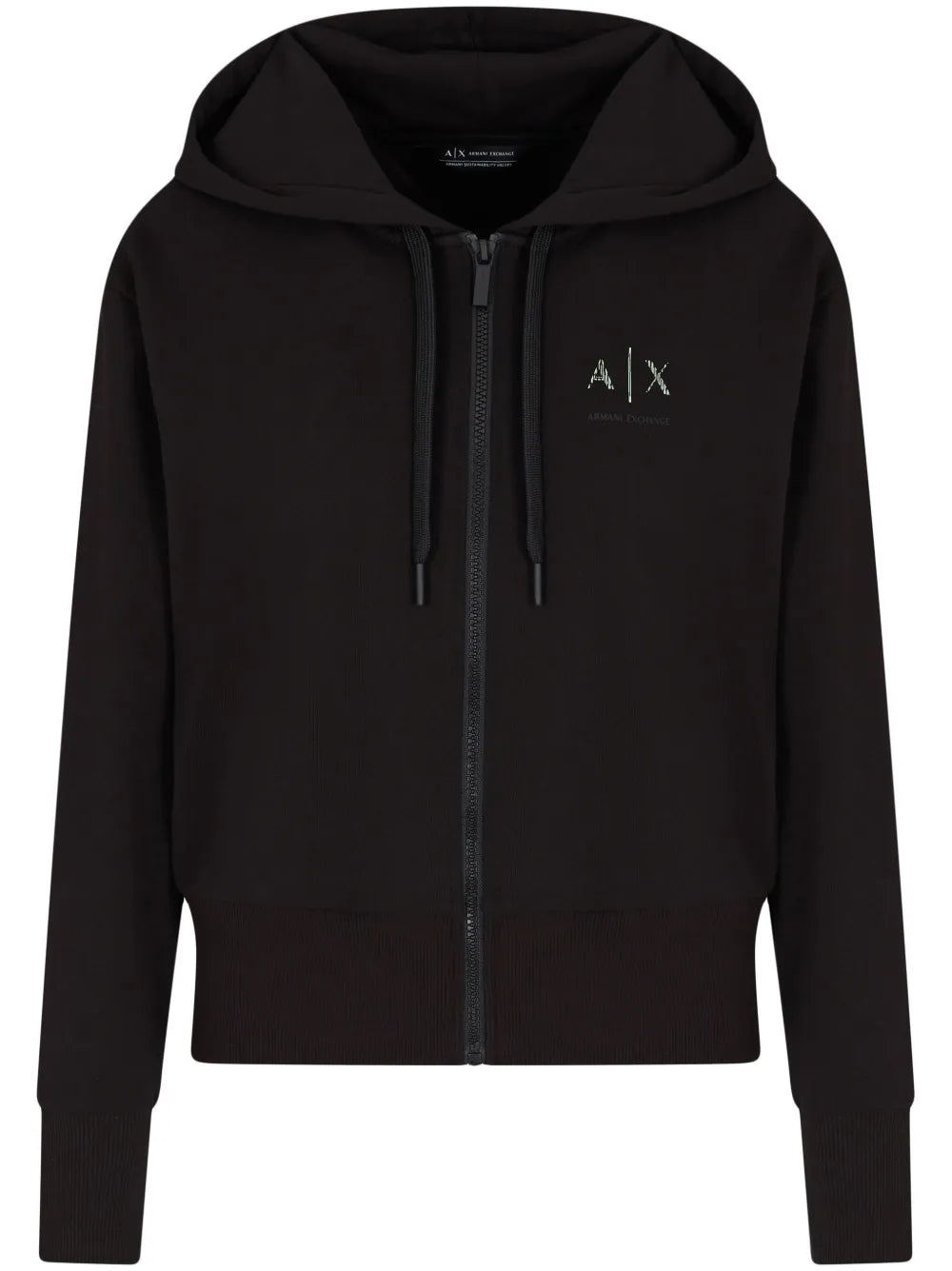 Armani Exchange  logo-print hoodie