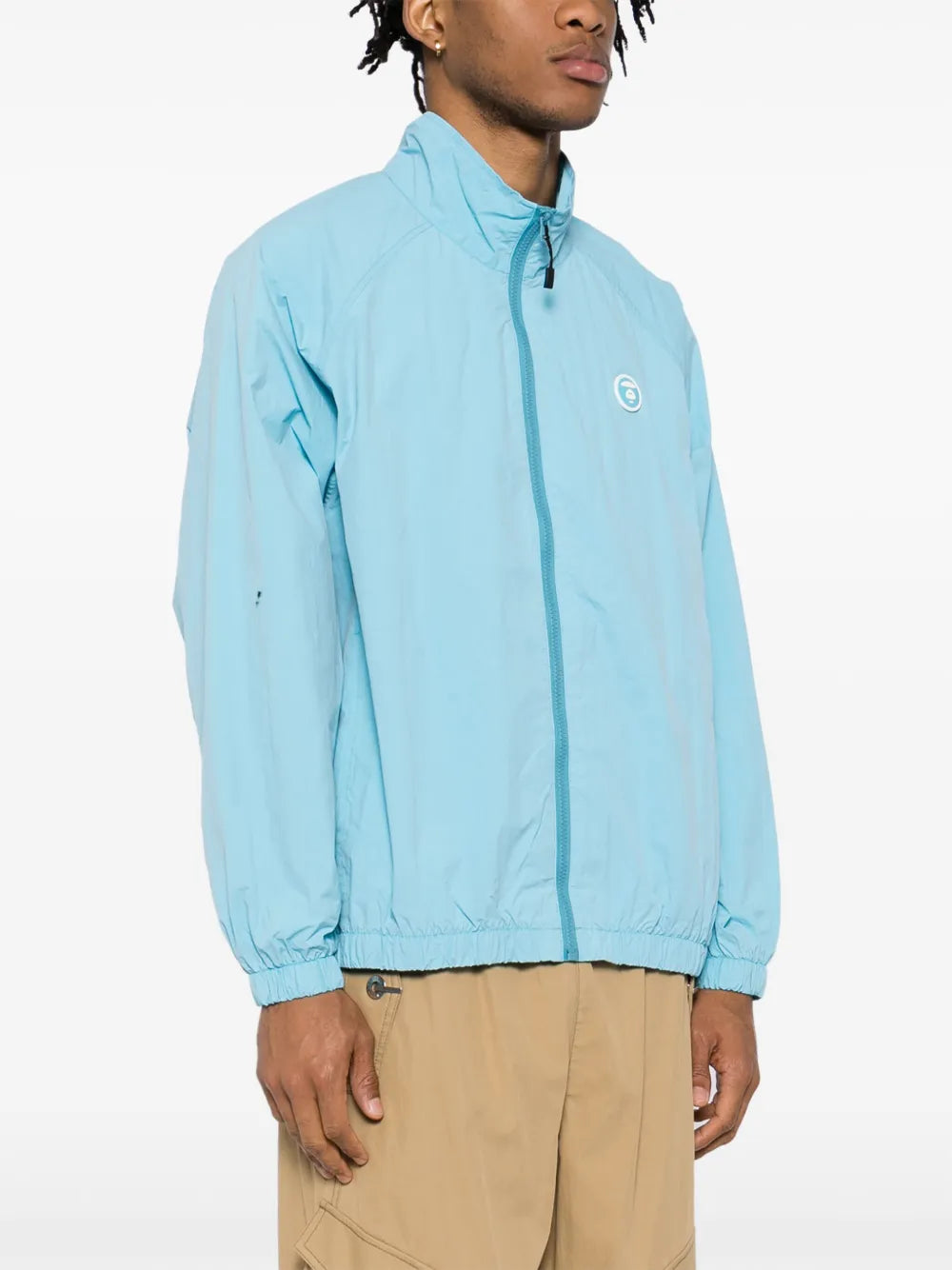 AAPE BY *A BATHING APE® AAPENOW moonface-logo windbreaker jacket