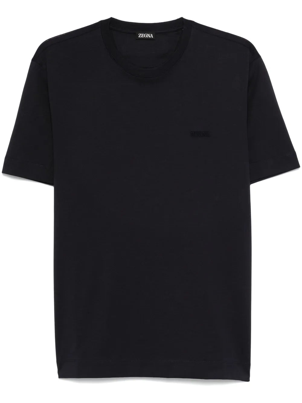 Zegna  logo-embroidered T-shirt