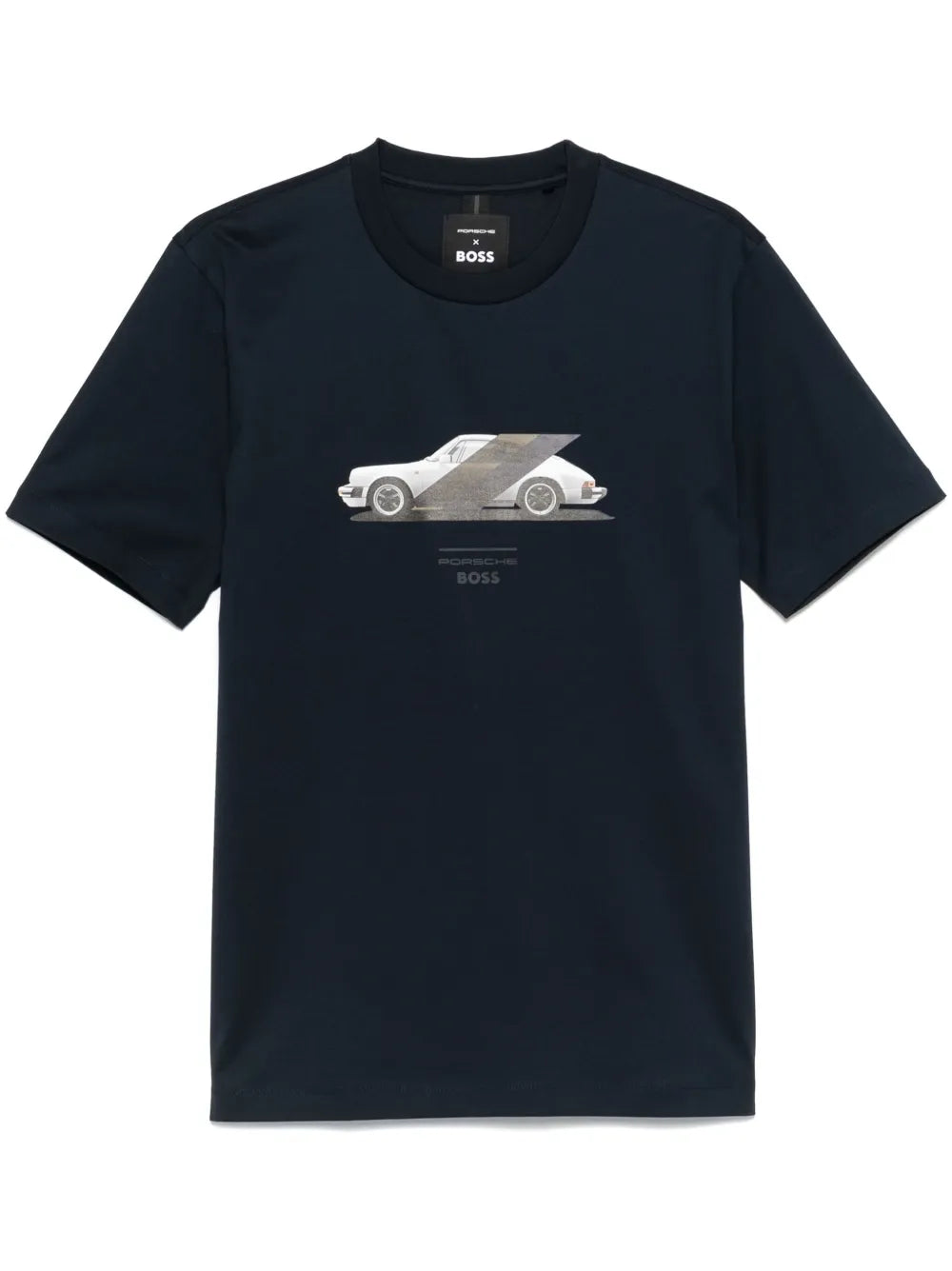 BOSS  x Porsche cotton T-shirt