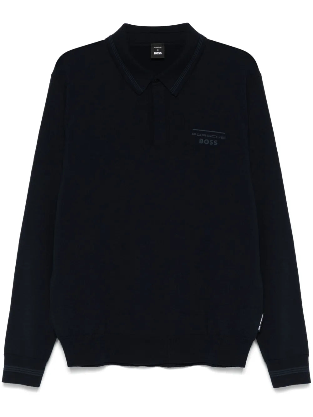 BOSS  x Porsche wool polo shirt