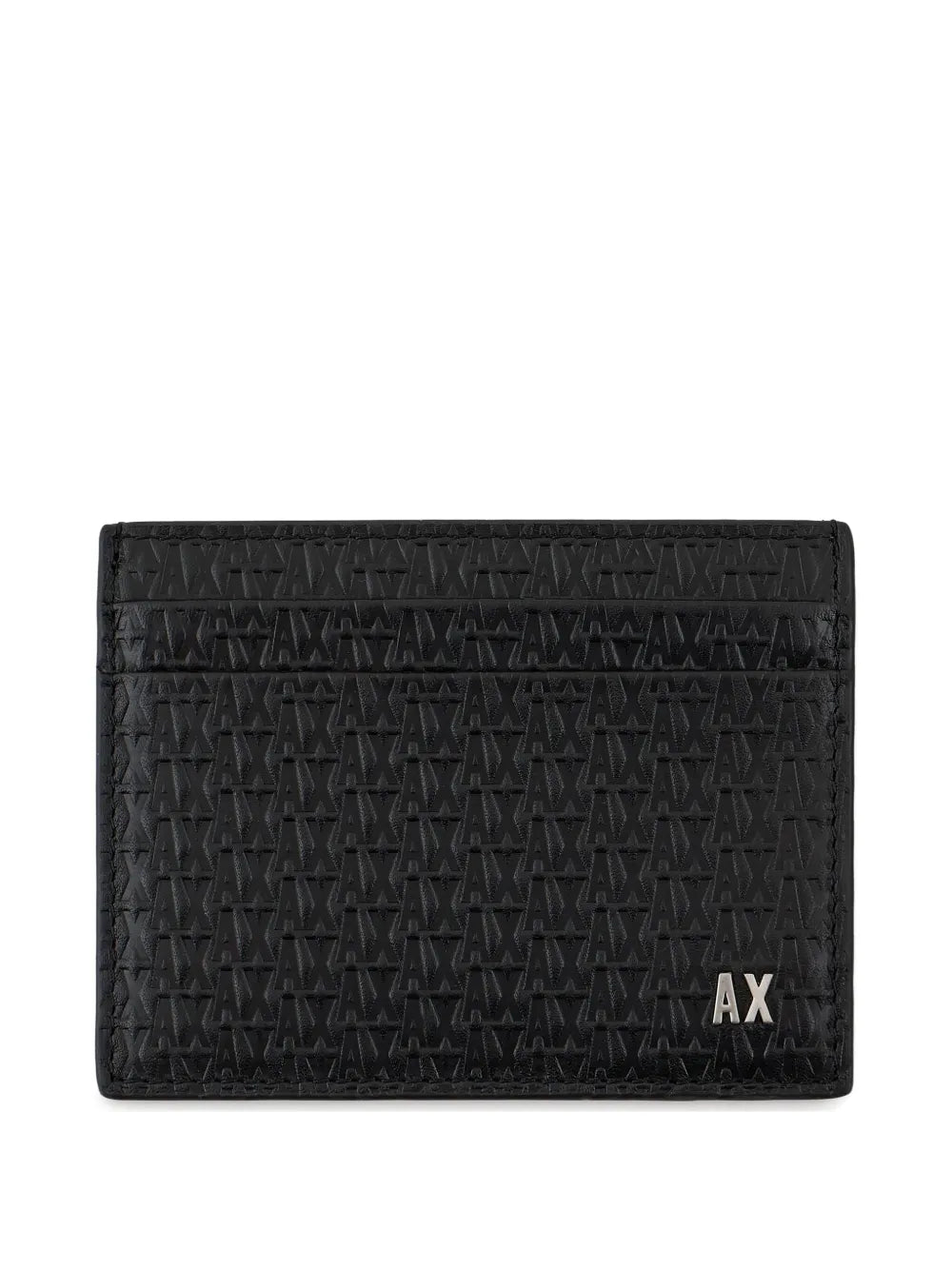 Armani Exchange  monogram-debossed cardholder