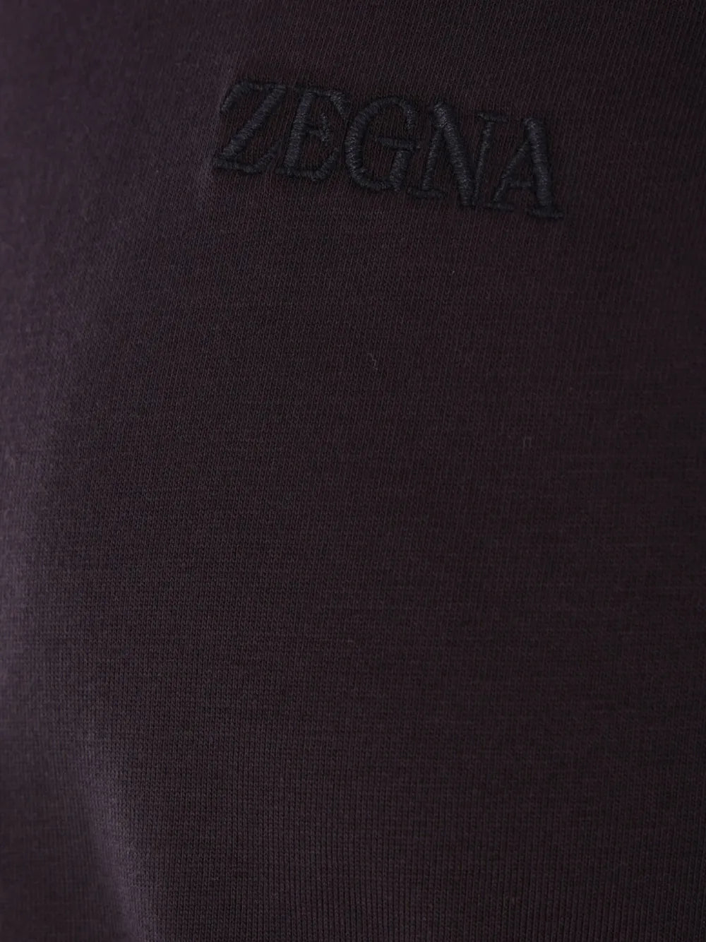 Zegna  logo-embroidered cotton T-shirt