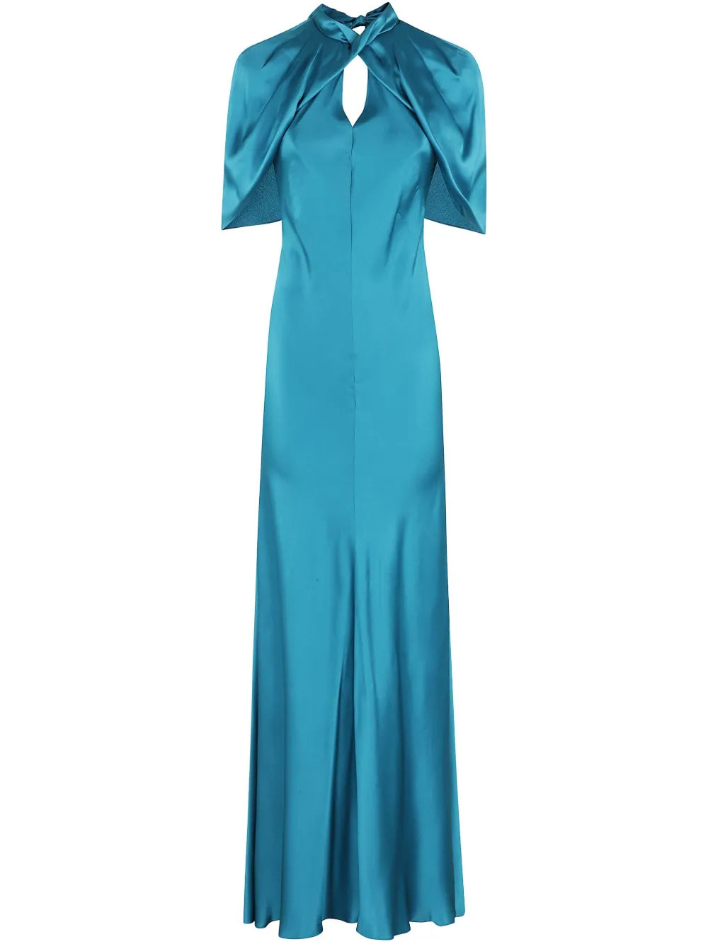 Alberta Ferretti satin maxi dress