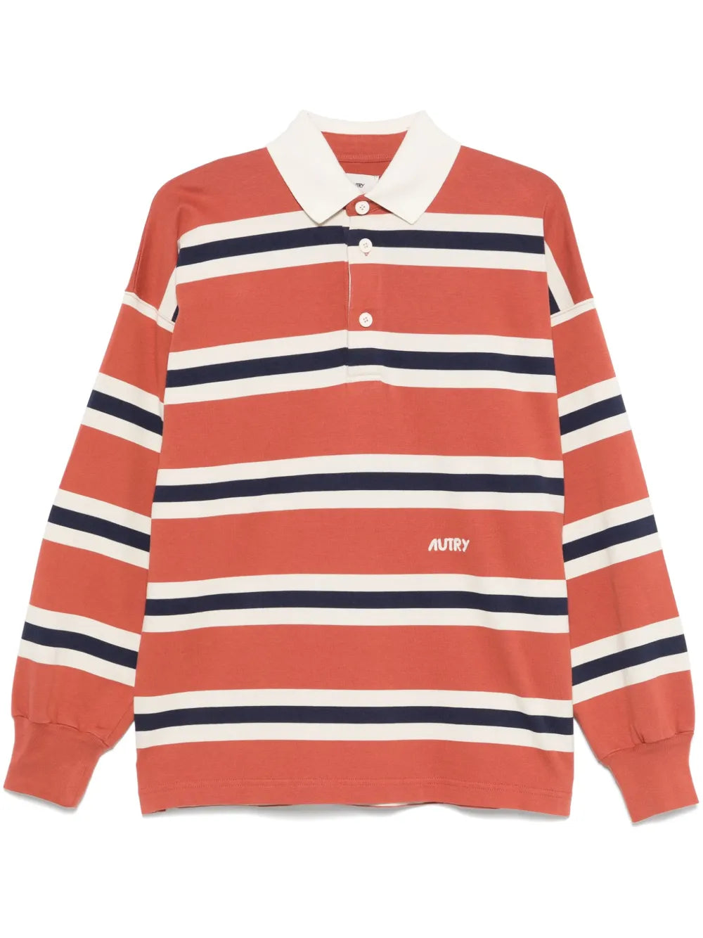 Autry  striped polo shirt