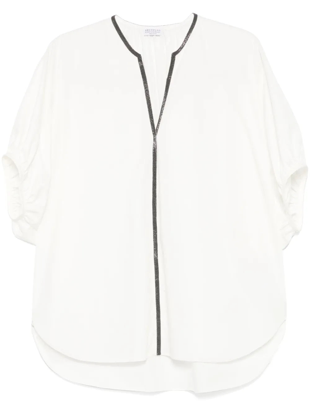 Brunello Cucinelli  Monili-chain blouse