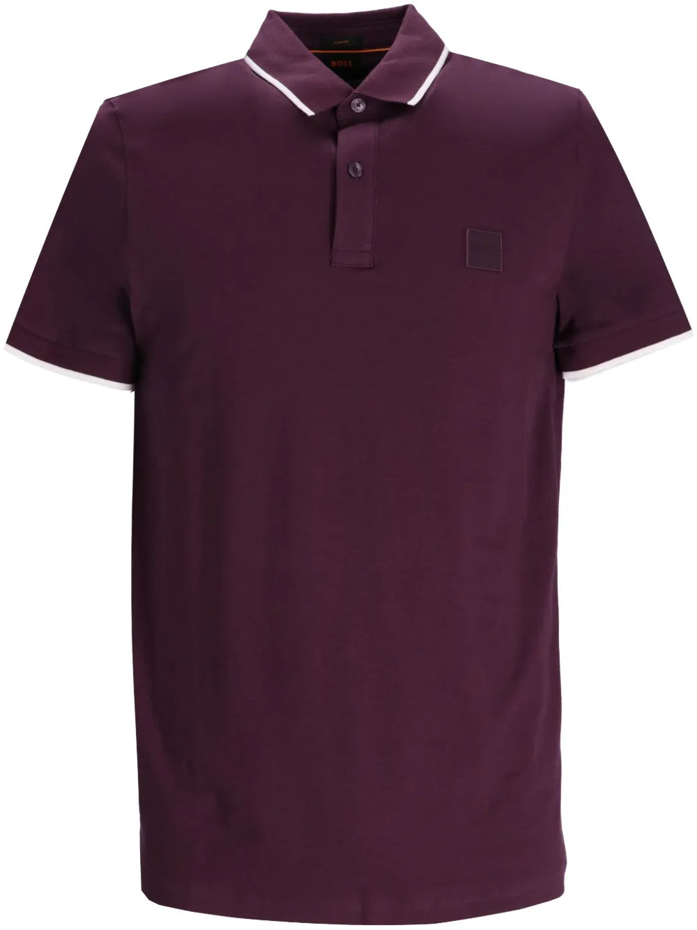 BOSS stretch-cotton polo shirt