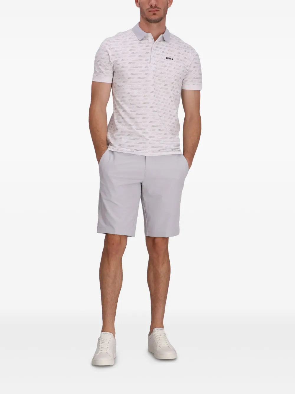 BOSS cotton polo shirt
