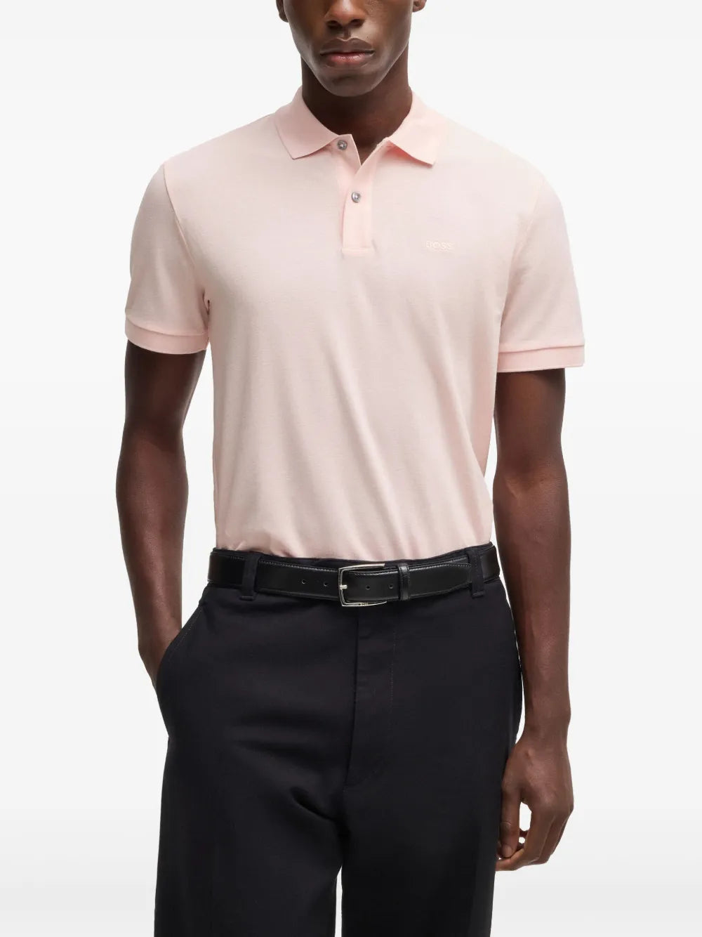 BOSS cotton polo shirt