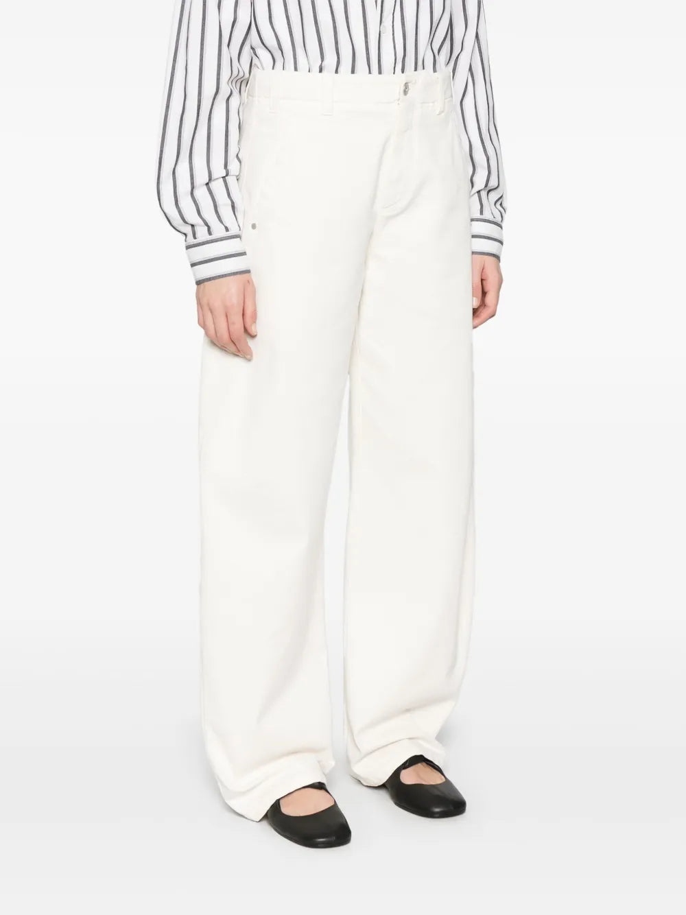 Brunello Cucinelli wide-leg jeans - Image 3