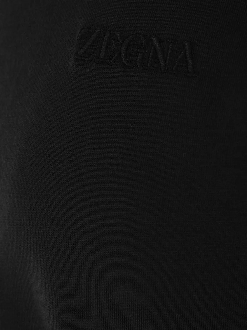 Zegna  logo-embroidered cotton T-shirt