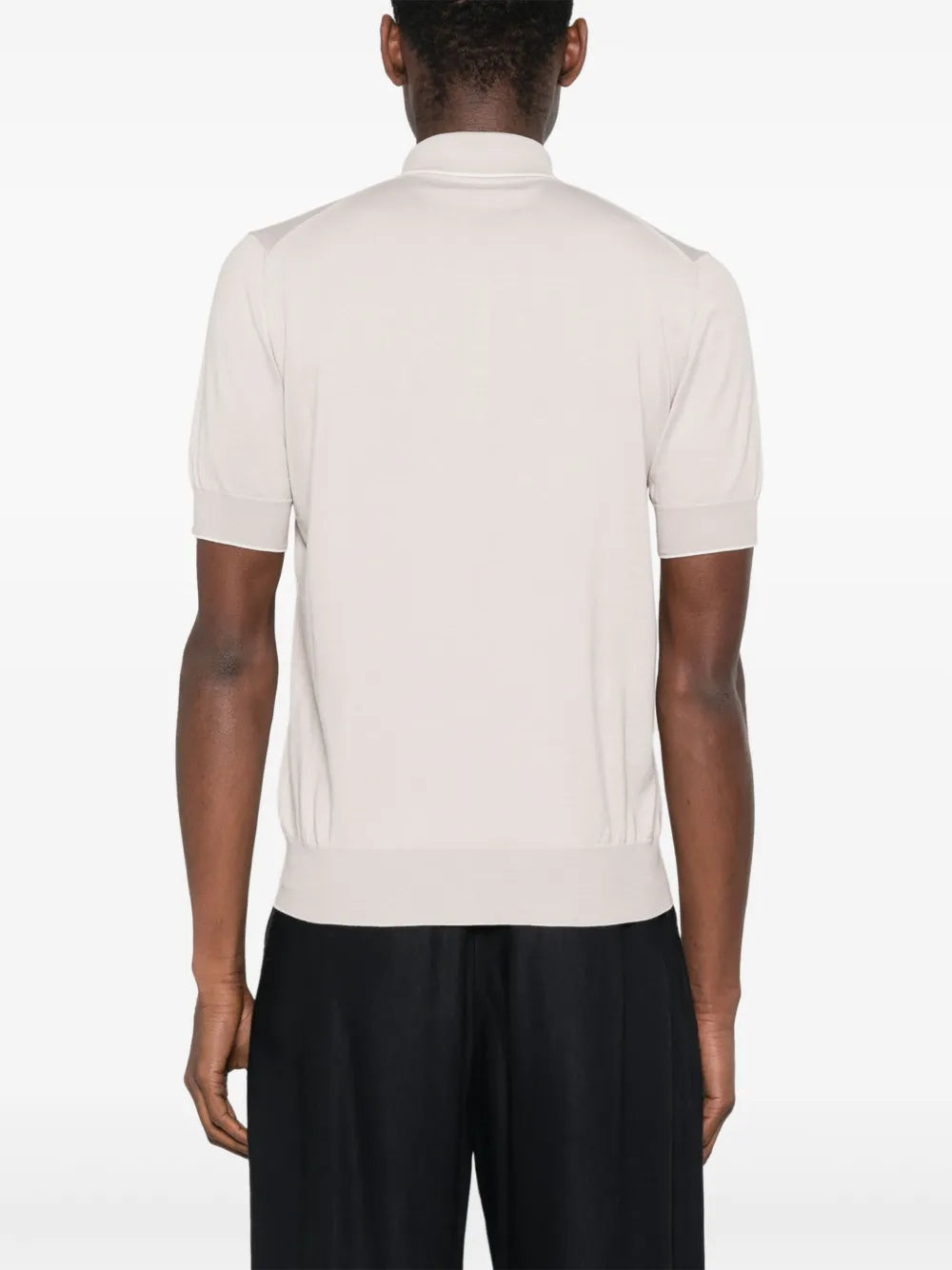 Brunello Cucinelli fine-knit polo shirt