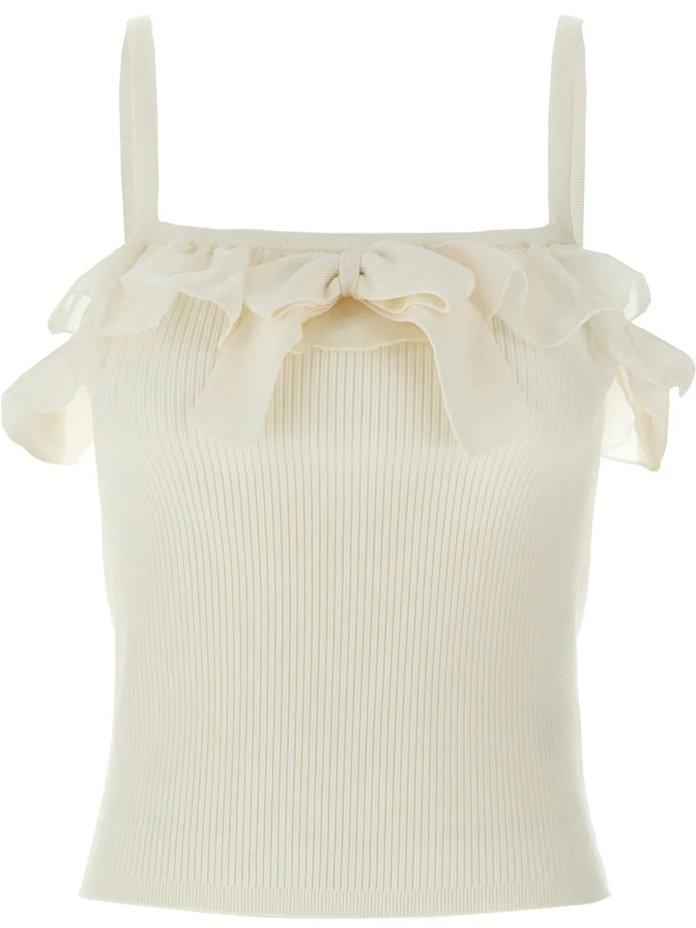Alessandra Rich  ruffled top