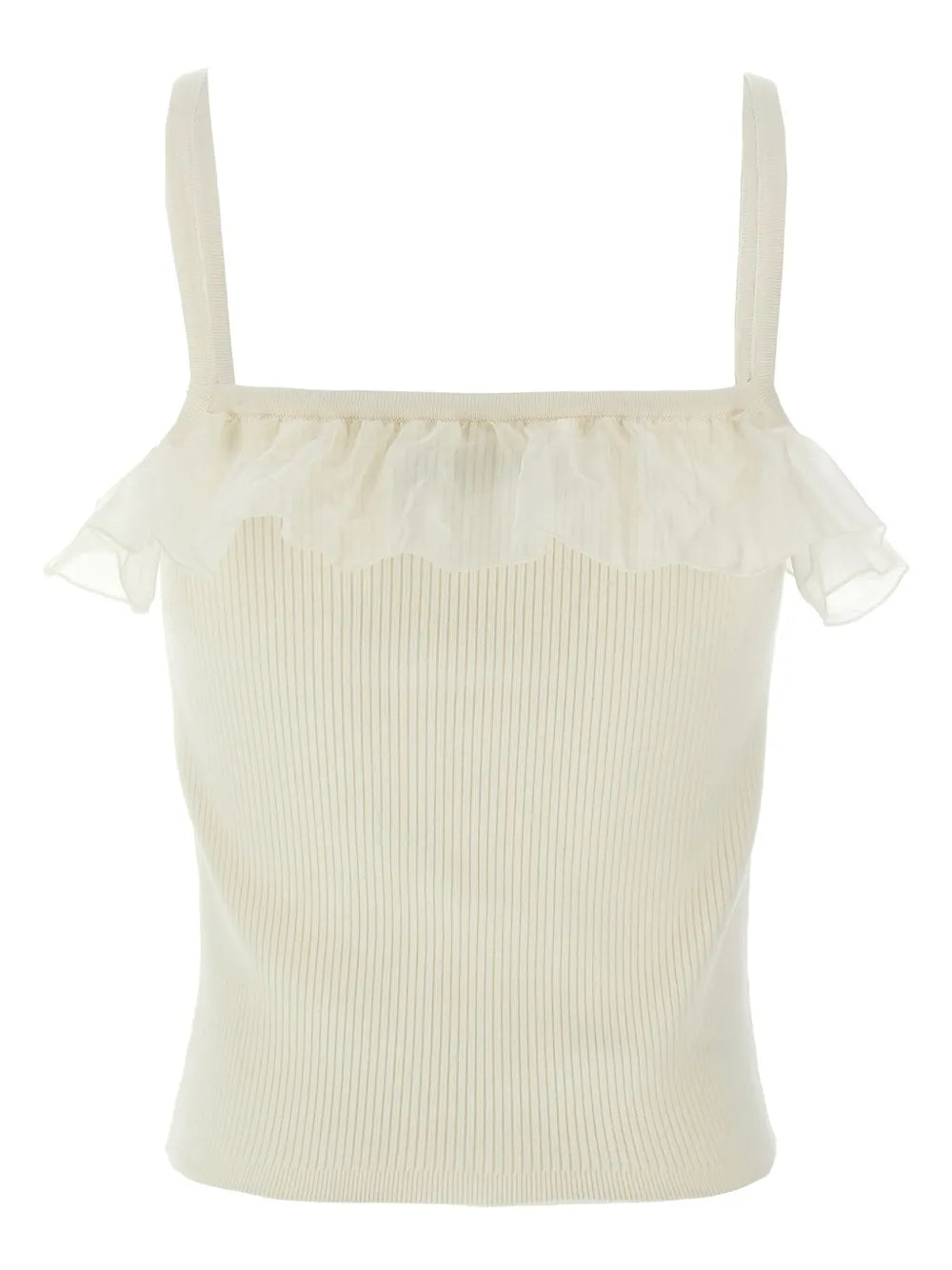 Alessandra Rich  ruffled top
