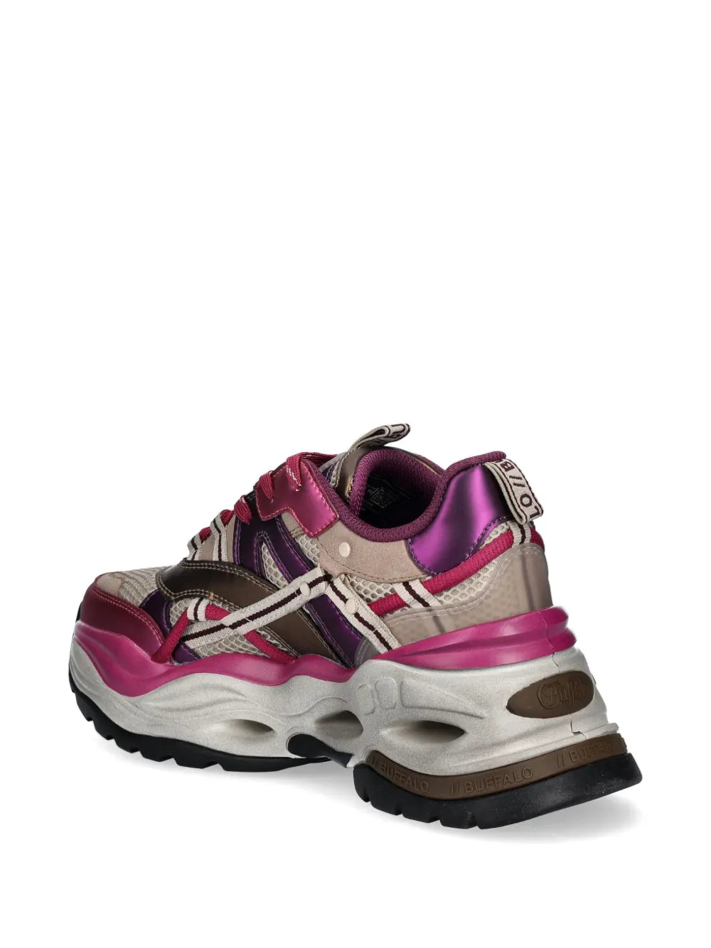 Buffalo logo-print sneakers