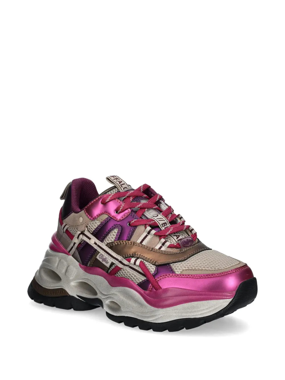 Buffalo logo-print sneakers