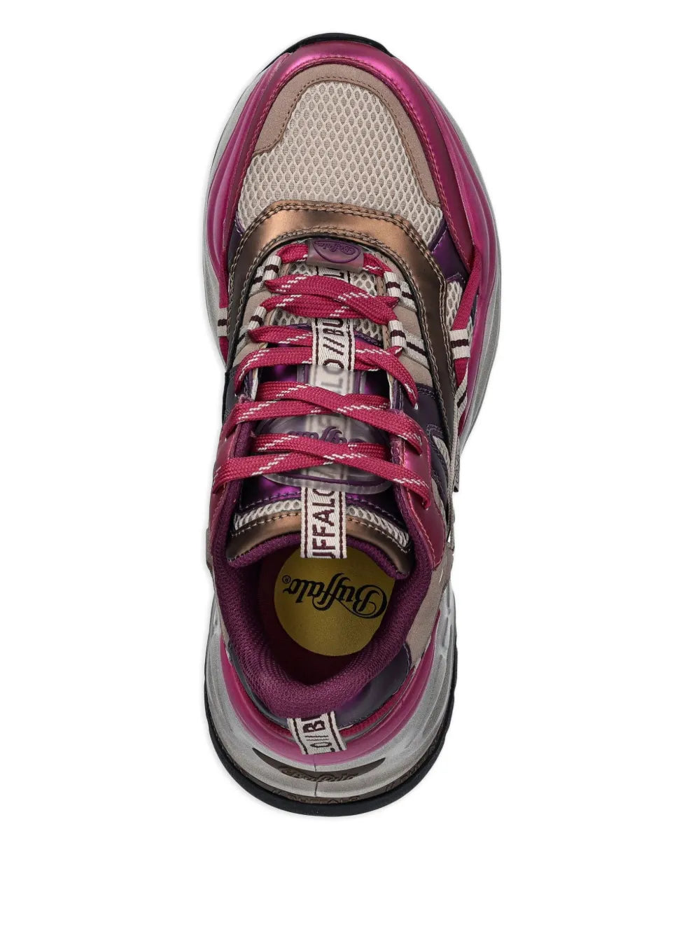 Buffalo logo-print sneakers