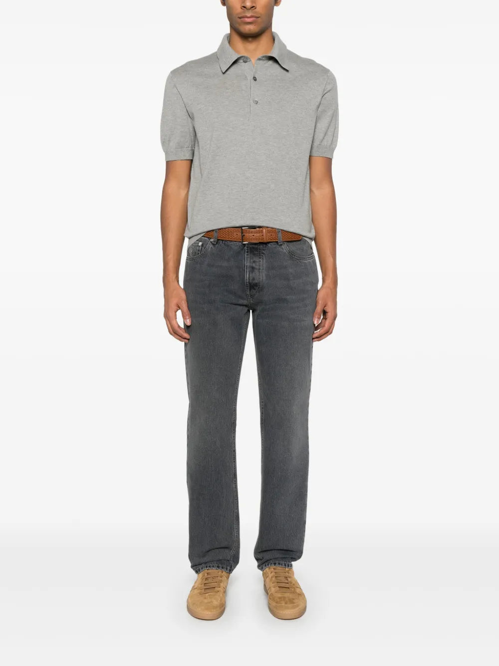 Zegna cotton polo shirt