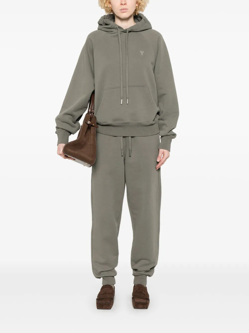 AMI Paris  Ami-de-Coeur-motif hoodie