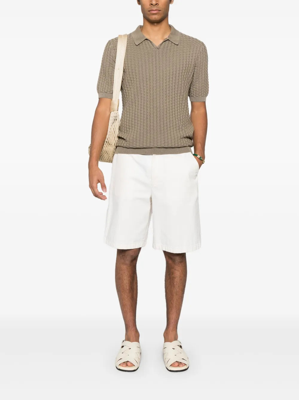 Boglioli  knitted polo shirt