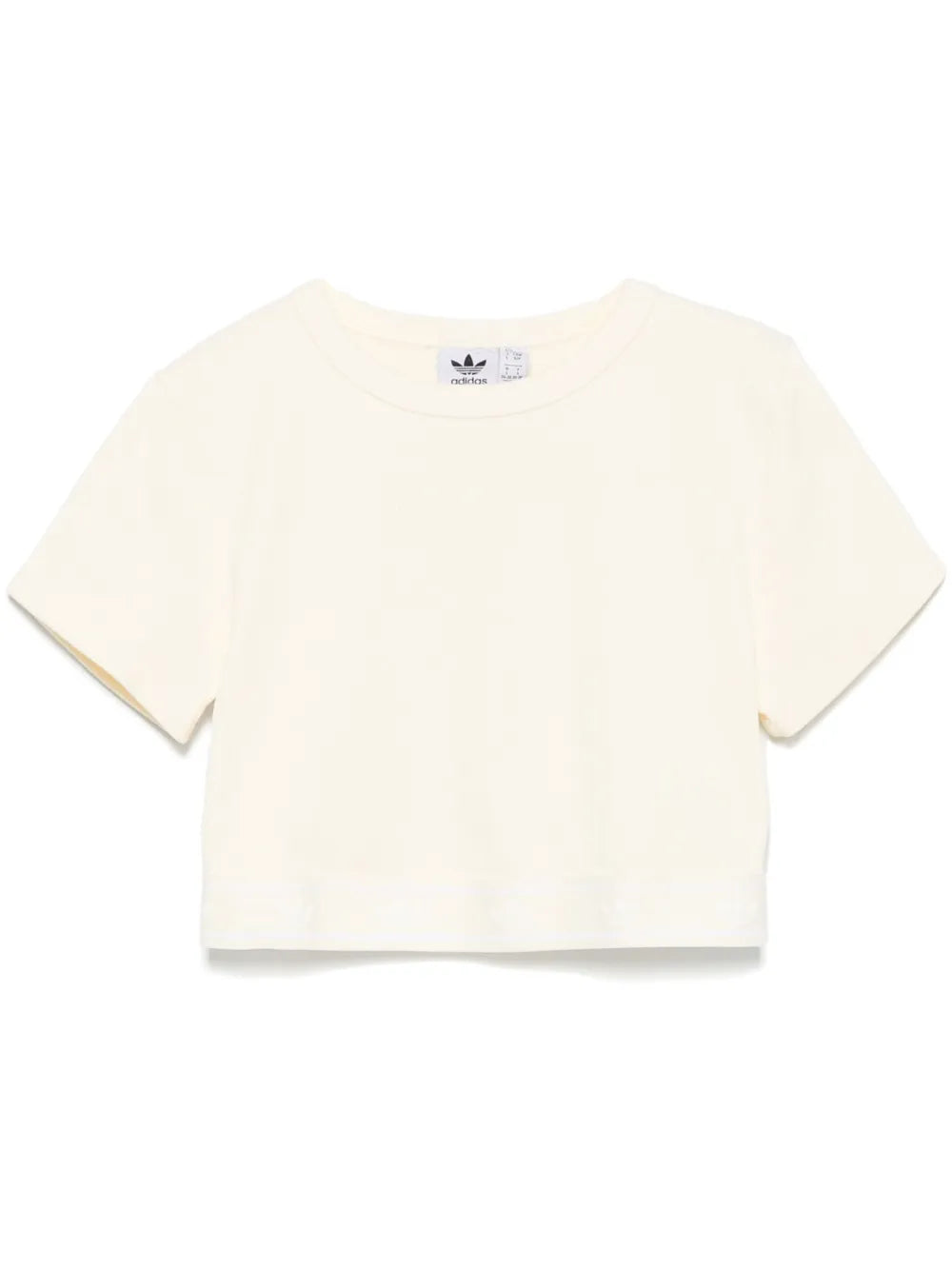 adidas  fine-ribbed T-shirt