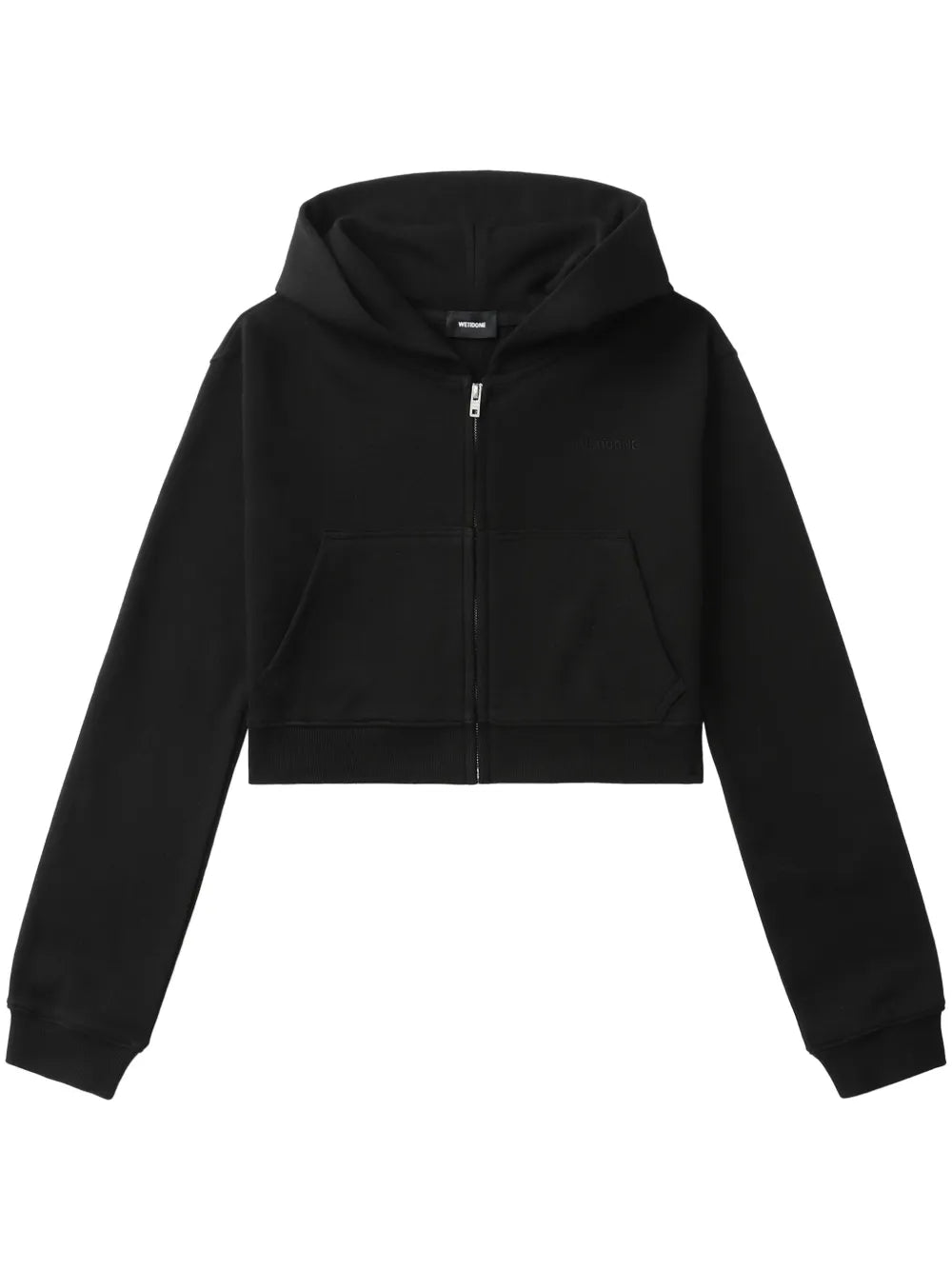 We11done  cotton zip-up hoodie