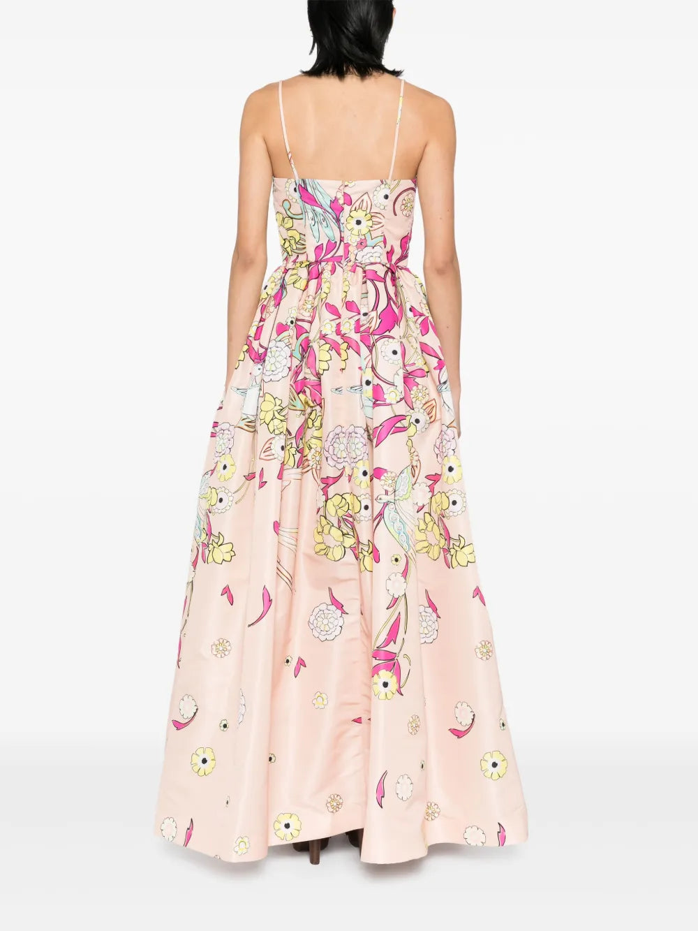 Zuhair Murad  floral scent-printed faille dress