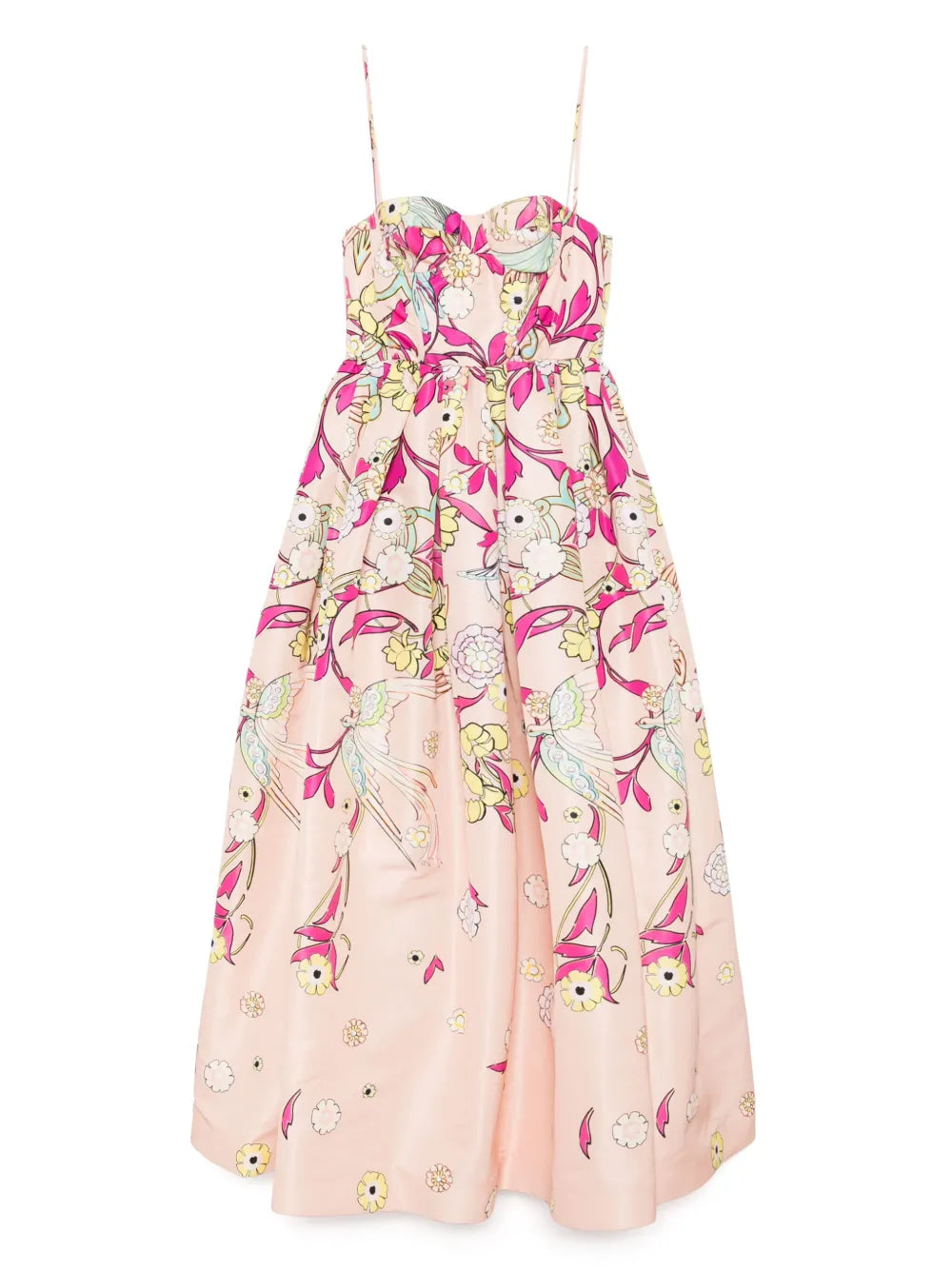 Zuhair Murad  floral scent-printed faille dress