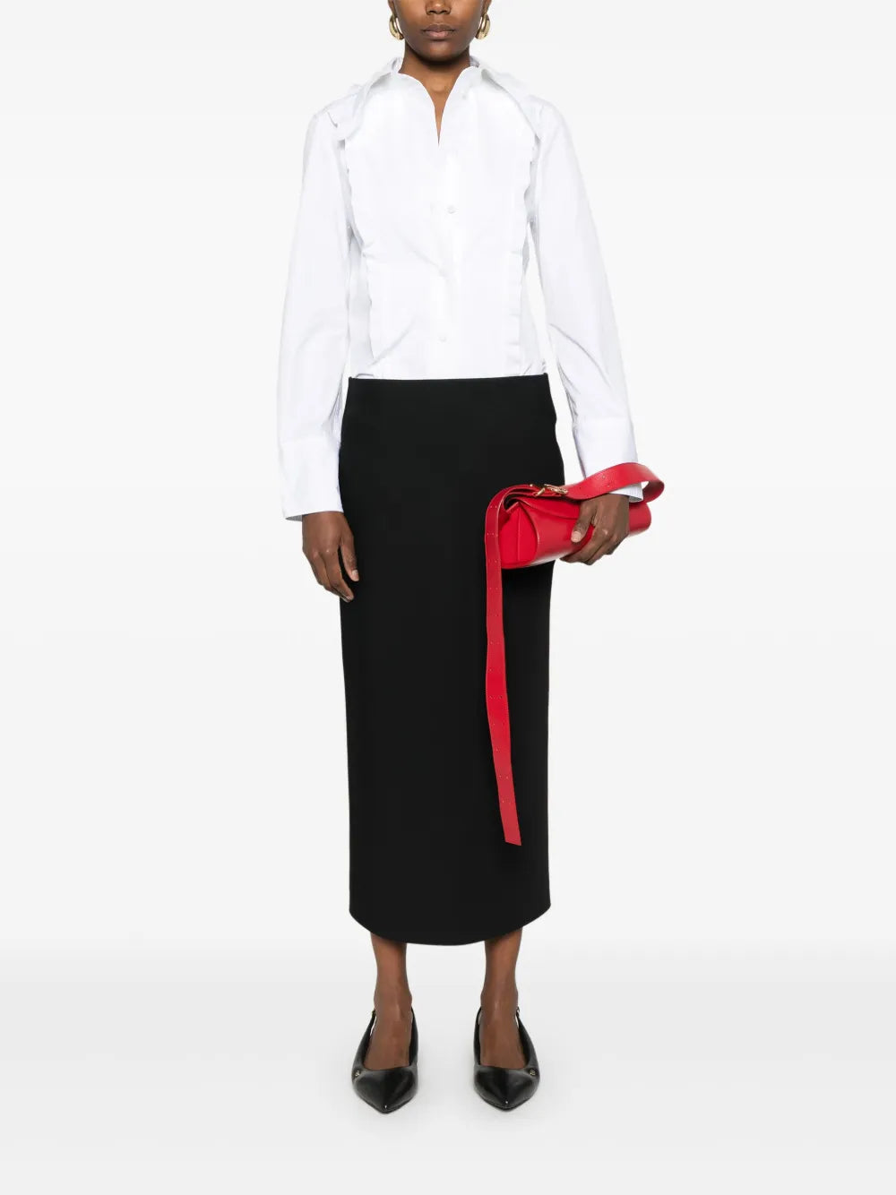 Carven wool midi skirt - Image 2