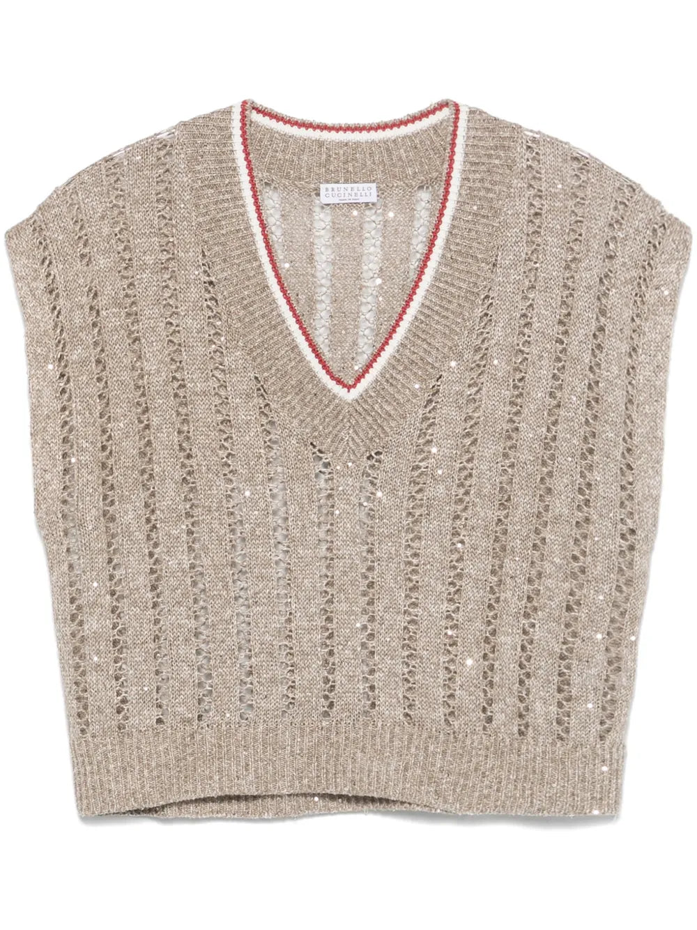 Brunello Cucinelli  ribbed T-shirt
