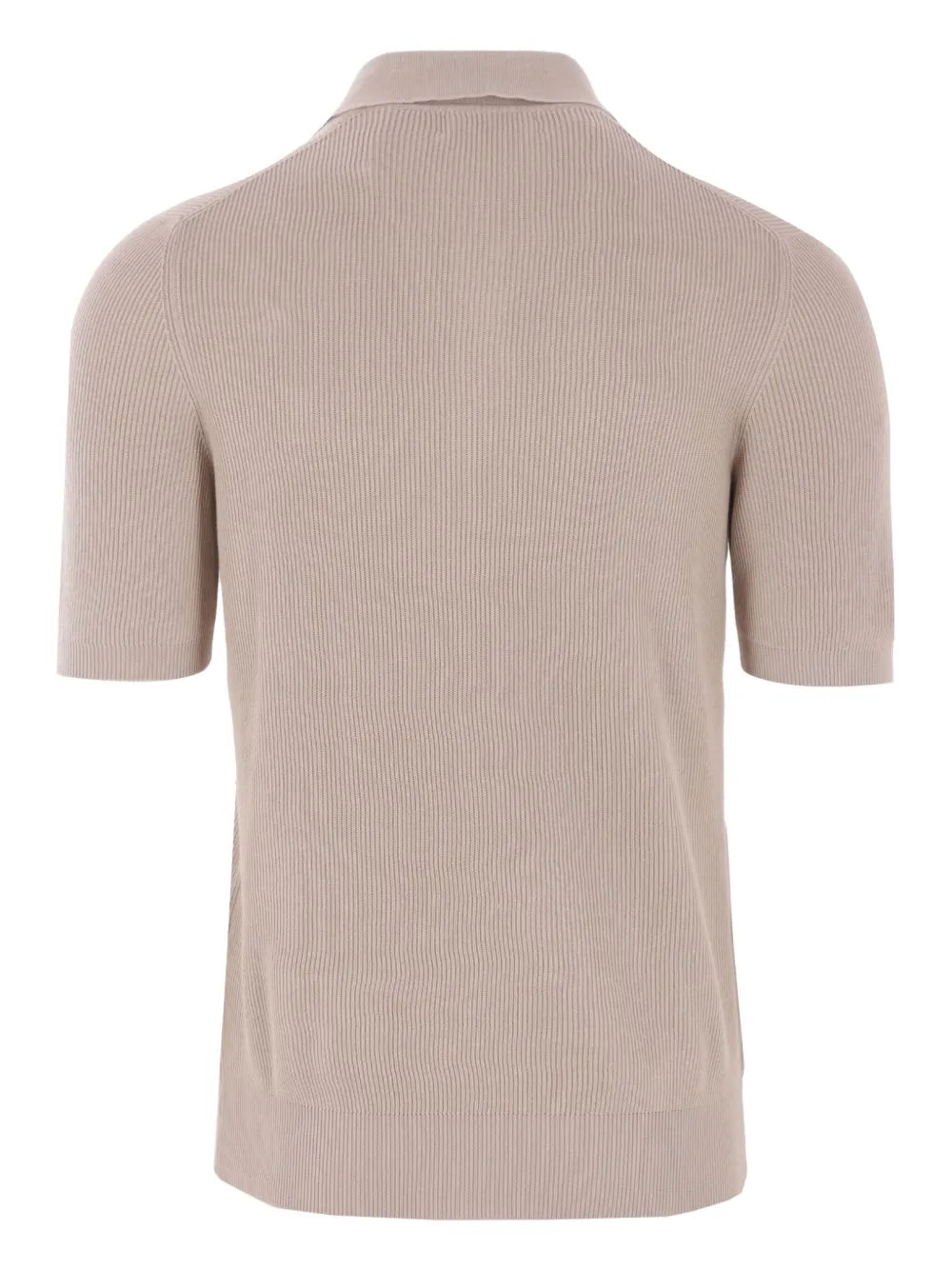 Brunello Cucinelli  ribbed-knit polo shirt