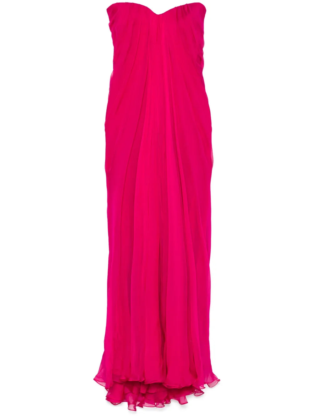 Alexander McQueen  draped maxi dress