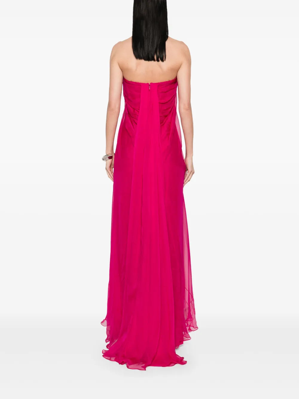 Alexander McQueen  draped maxi dress