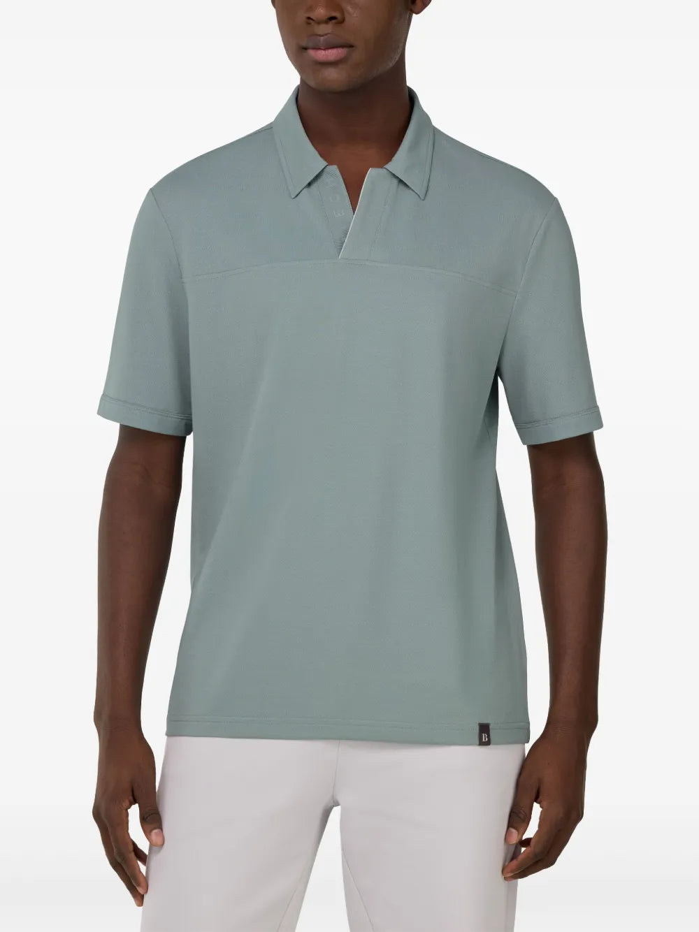 Boggi Milano  piqué-weave polo shirt