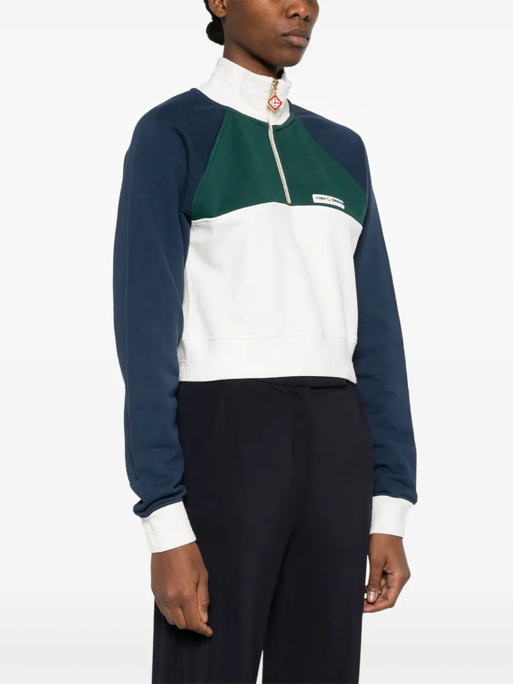 Casablanca colourblock sweatshirt