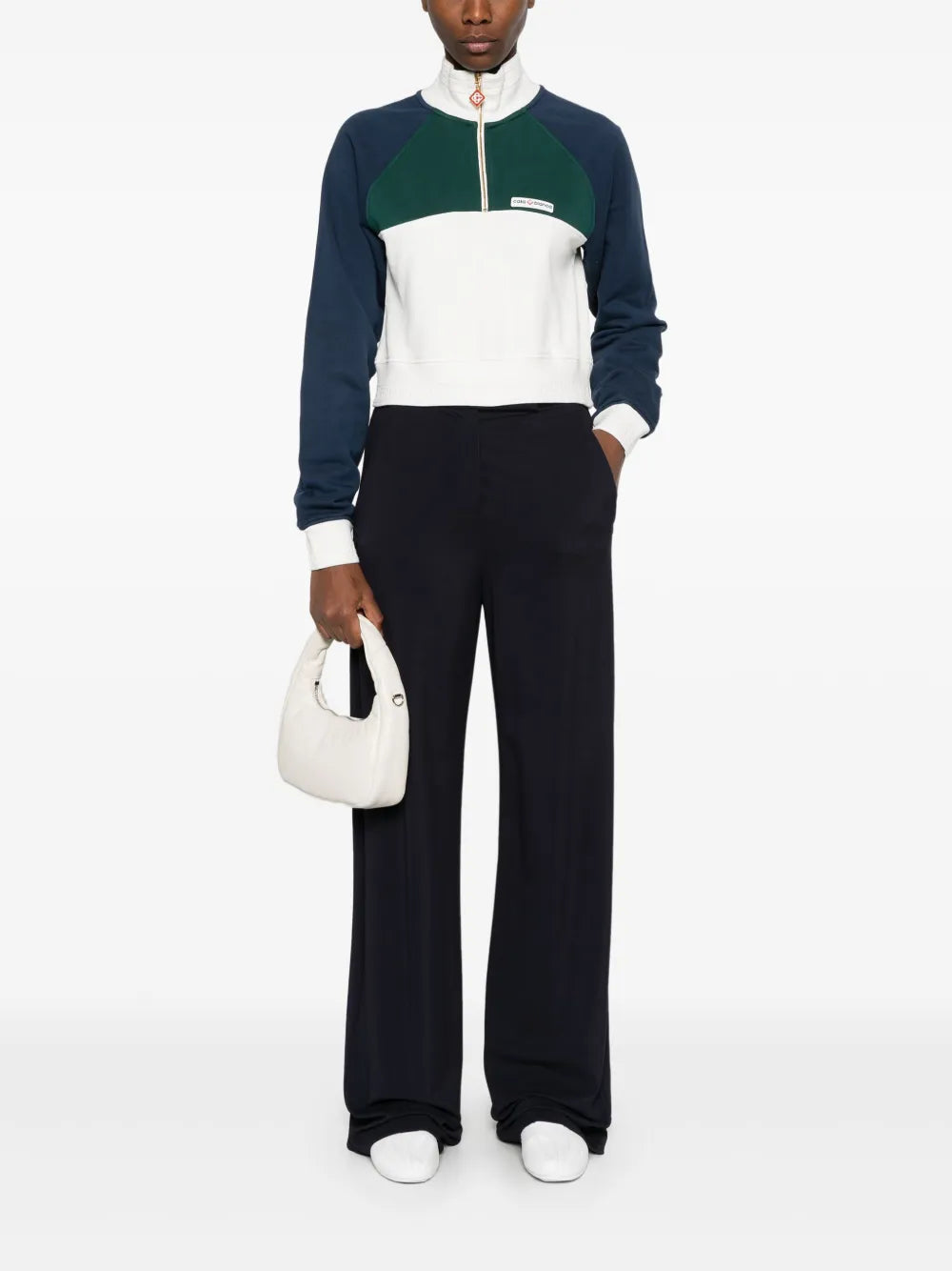 Casablanca colourblock sweatshirt