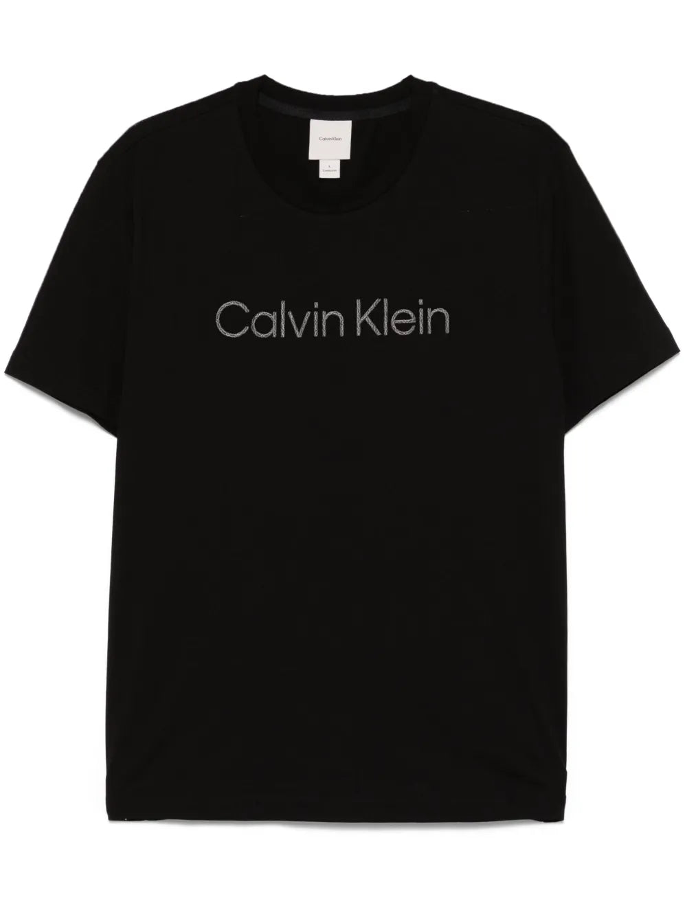 Calvin Klein  logo-embroidered T-shirt