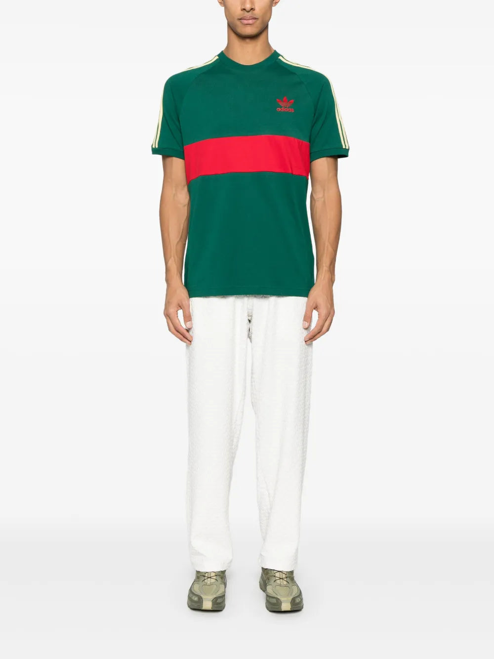 adidas  colourblock T-shirt