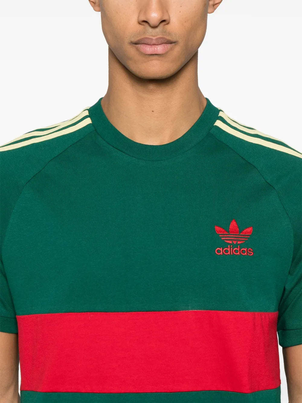 adidas  colourblock T-shirt