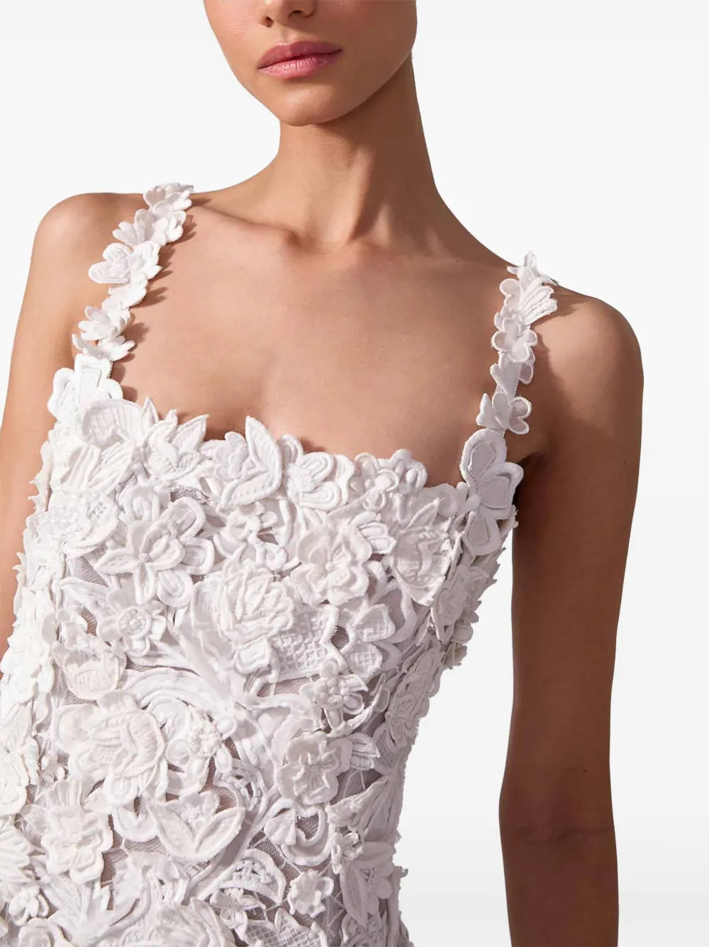 Carolina Herrera embroidered midi dress